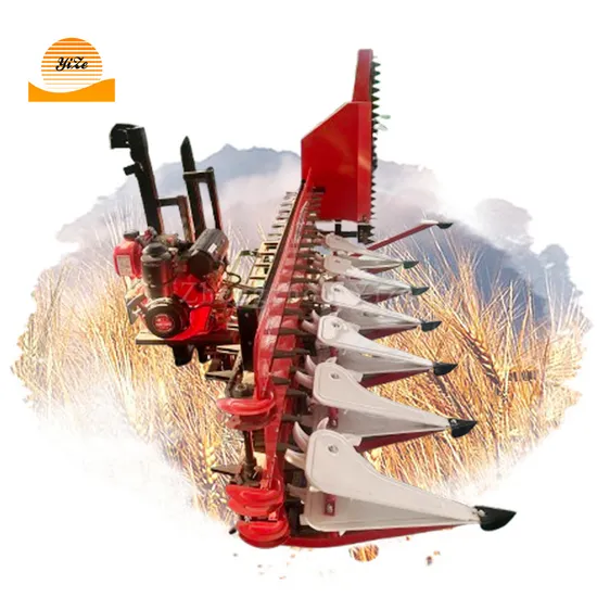 Agricultural Machinery Windrower Header Walking Tractor Harvesting Mini Rice Wheat Harvester