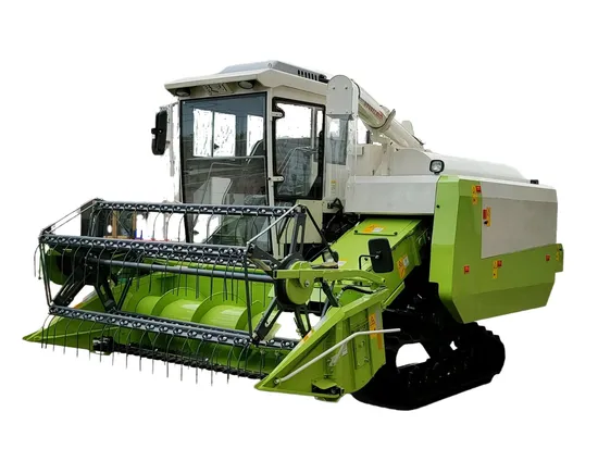 Agricultural Harvesting Machine AC Cabin 4Lz-6.0 Rice Combine Harvester For Farm Crawler