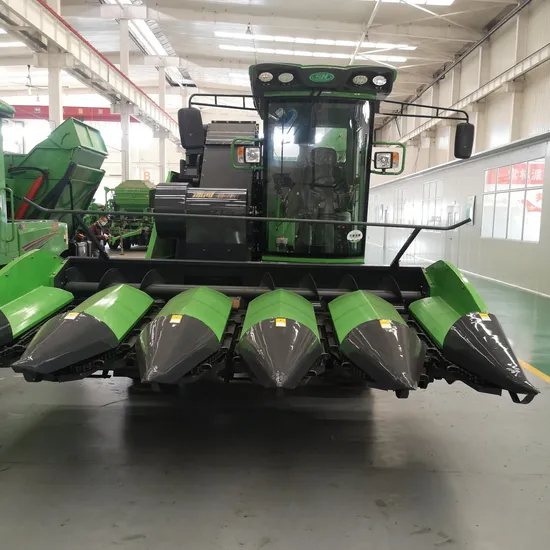 4-5 rows corn harvester, agricultural machine, Shuhe brand