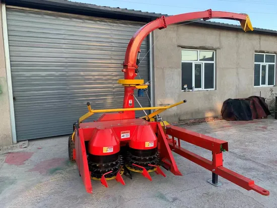 Double Rows Corn Stalk Silage Forage Harvester Machine Napier Grass Forage Harvest