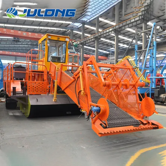 Premium Aquatic Grass Harvester Boat for Efficient Waste Collection