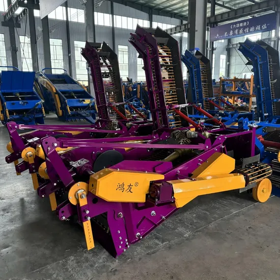 Self Loading Combine Potato Onion Carrot Harvester