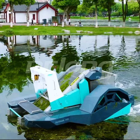 Ocean Cleaning Robot Water Surface Cleaning Boat with Weeds Removal
