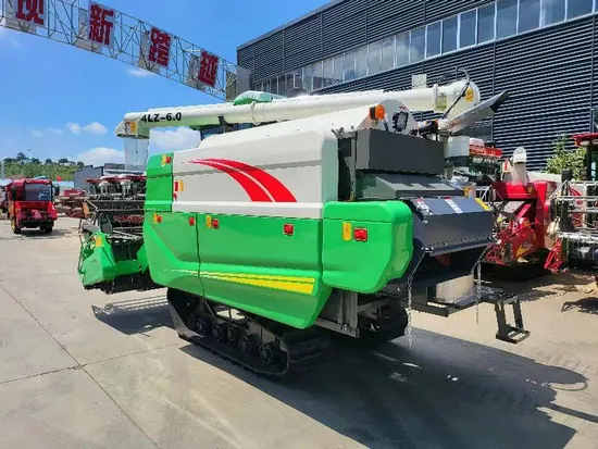 High Productivity Grain Crops Combine Harvester