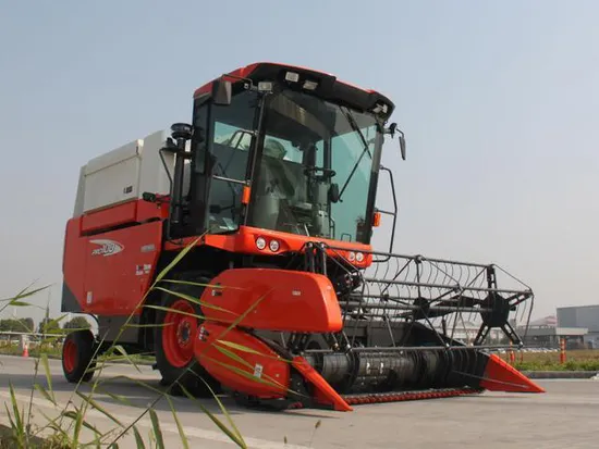 Agriculture Machine Harvester Af88g 88HP Small Combine Harvester