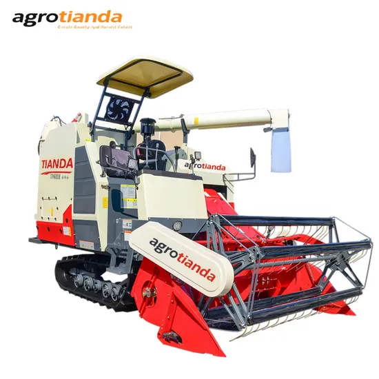 High Productivity 4lz-6.0 Home Use Grain & Vegetable Harvester Farm Core Engine for Rice Peanut Grass Olive Wheat Cotton