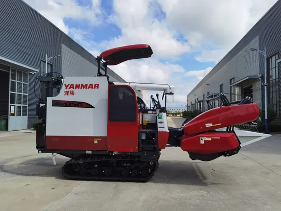 Yanmar Combine Harvester Rice and Wheat Cutting Machine Aw85g with Factory Price