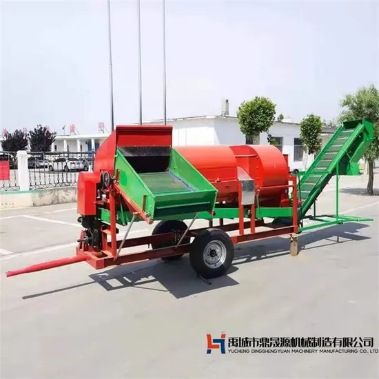 Corn Harvester with Peanut Picking Function