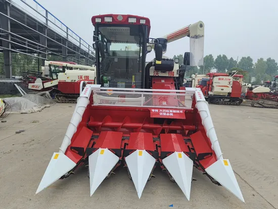 Corn Wheat Rice Wheat 4lz-8.0 Combine Harvester for Sale