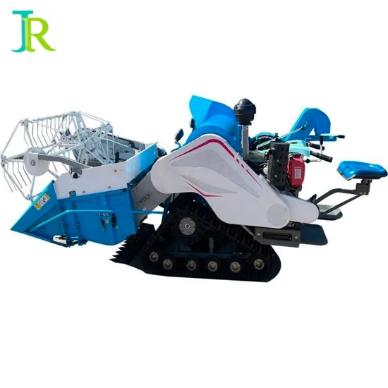 Crawler Combine Harvester Automatic Wheat Harvester