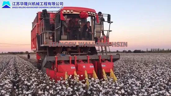 Cotton Picker 210 HP 3 Row Cotton Harvester