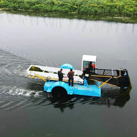 New Design High Efficiency Algae Cutting Machine Aquatic Plants Harvester