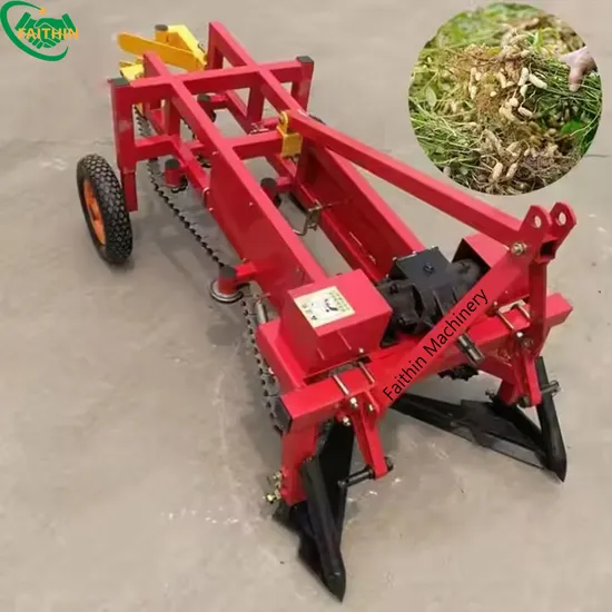 Tractor Mounted Peanut Harvester Subterranean Root-Stalk Crops Harvester Machine Groundnut Harvester