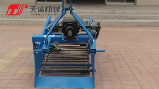New Agricultural Machinery Workig Width 0.6m 20-25HP Tractor Pto Driven One Row Potato Harvester