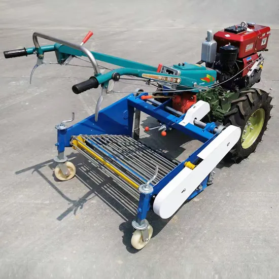 China Factory Cosechadora De Patatas Digger Mini Garlic Onion Potato Cassava Harvester for Walking Tractor