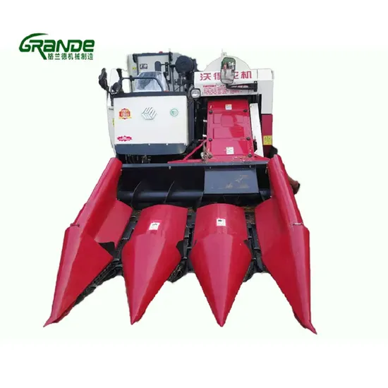 Reaper Head Front Attachment Mounted 4 Wheels Tractor Corn Cutting Machine
