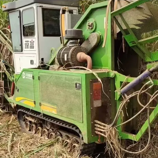 Agricultural Machinery 88kw Combine Harvester for Sugarcane Plain with Multi-Function Integrated Operation (TUV Certified)