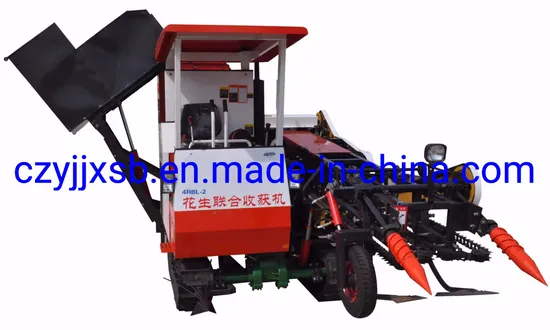 Rubber Track High Efficiency Peanut Combine Harvester