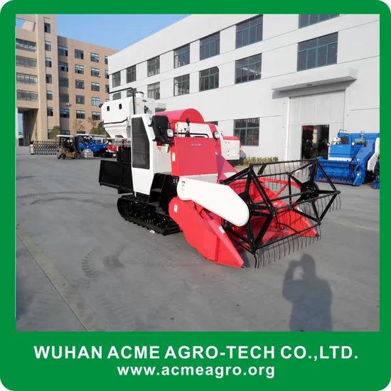 Good Functions 82HP Rice Combine Harvesting Machine