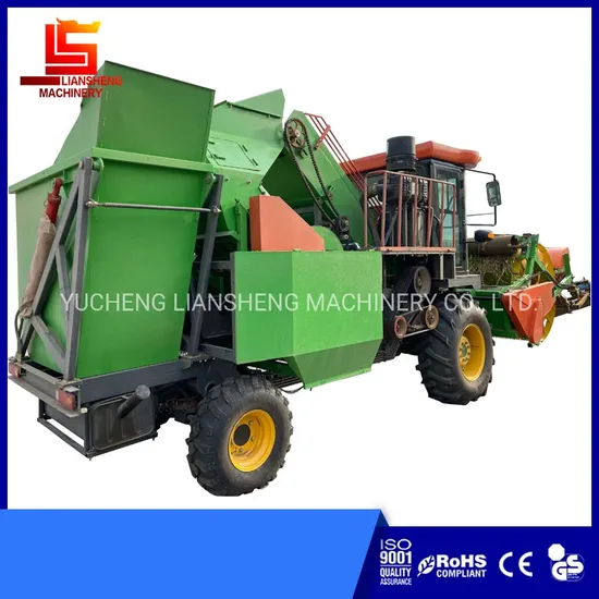 Combine Harvester Melon Pumpkin Picker 4hds Series of Heavy Duty Gourd Seed Combine Harvester