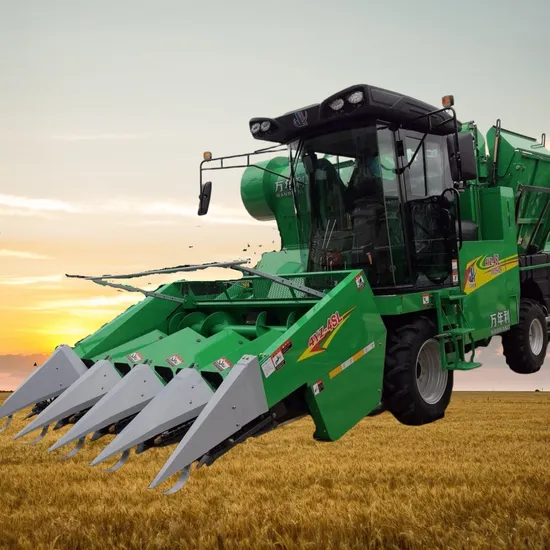 Hot Sale Factory Supply Corn Harvester Picker Machine Farm Machine with 4rows Wheel Export