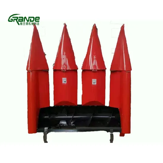 Farm 3 Rows Corn Harvester Header Implement for Kubota DC70 DC68 DC105