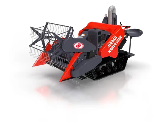 Crawler riding type JINMA combine harvester 4LZ-1.0B