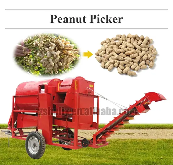 Tractor Driven Industrial Automatic Peanut Picker Harvesting Machine in Ghana