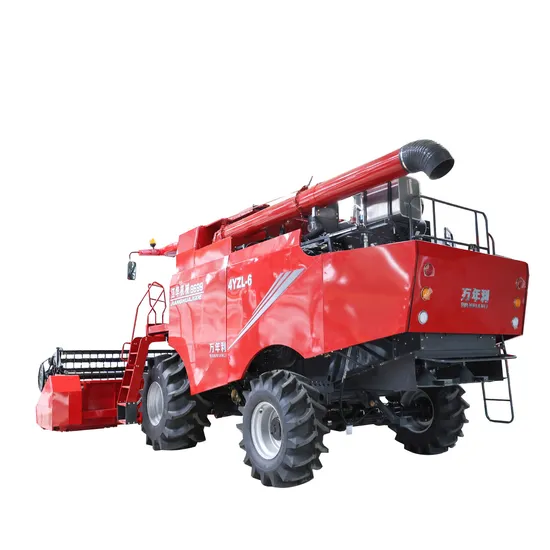 Grain Combiner Harvester Agricultural Machine Used for Wheat, Rice, Soybean, Sorghum