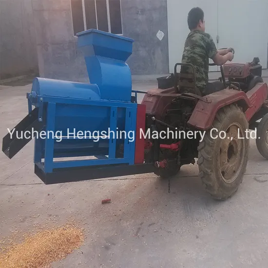 Electric Farm Corn Soybean Shelling Thresher Peeling Machine Diesel Maize Sorghum Husker Threshing Sheller Machine Pto Driven Thresher