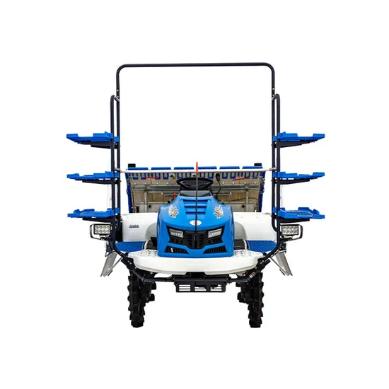 Made in China Factory Farm Machine High-Speed 6/8 Rows Riding Paddy Rice Planting Transplanter