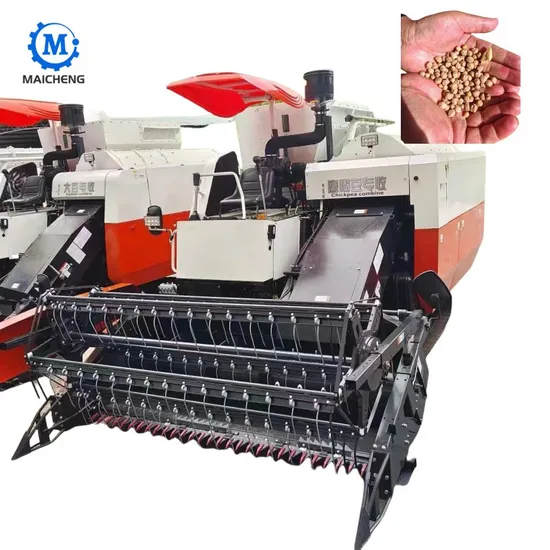 High Quality Factory Chickpea, Peas, Soybeans, Broad Beans, Wheat Harvester Combine Harvester for Sale