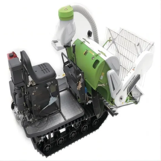 4lz-1.0apaddy Rice Wheat Soybean Grain Mini Combine Harvester
