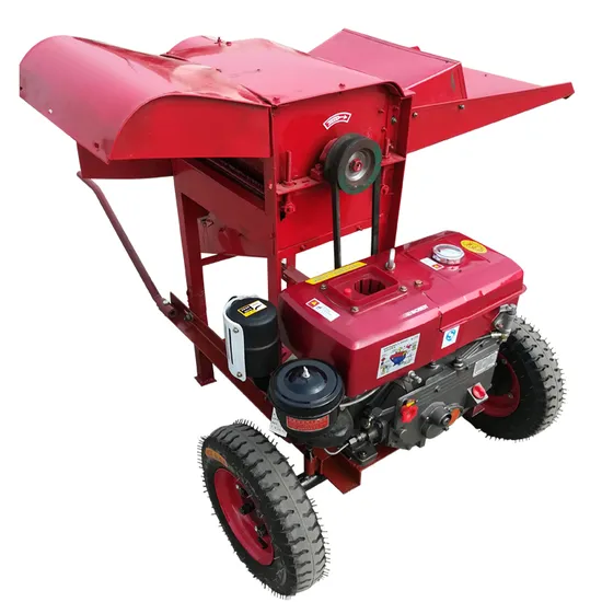 High Efficiency Grain Sorghum Rice Millet Automatic Thresher Machine Factory Low Price