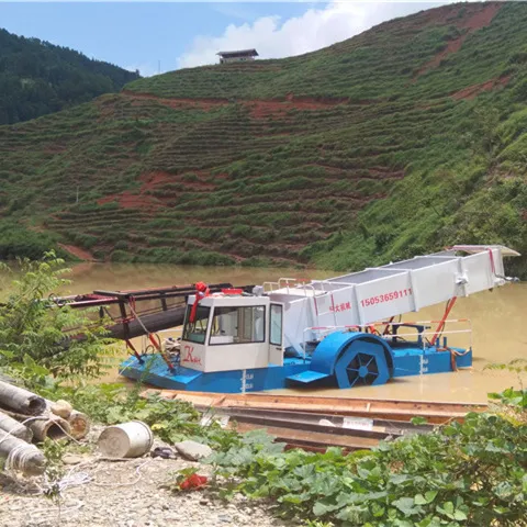 2023 River Water Aquatic Weed Conveyor Harvester