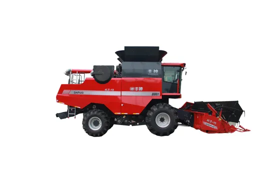 High-Power Wheat Harvester Corn Harvesting Machine with 260HP for Fast Rice Collection