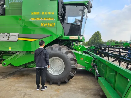 Efficient Combine Harvester for Modern Agricultural Harvesting Requirements