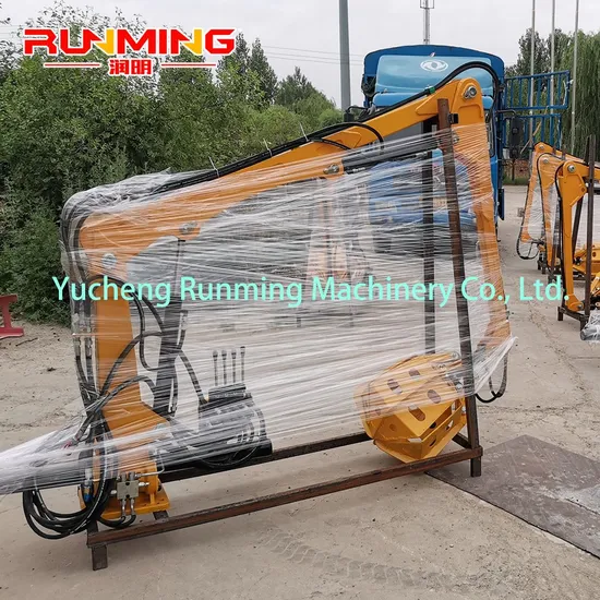 Harvesting and Transportation Machine for Oil Palm Plantations