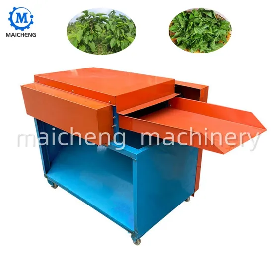 Hot Selling Leaf Stem and Leaf Separator, Mugwort Leaf Cleaner, Separation and Stripping Machine