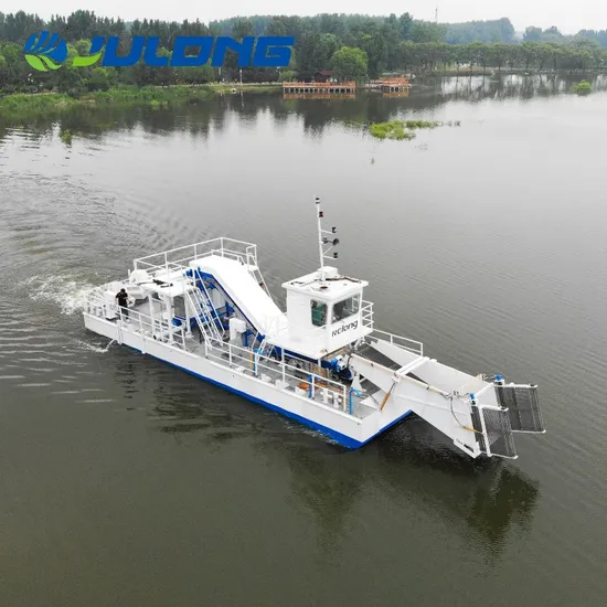 Bgood Price Garbage Cleaning Boat Water Plants Harvester for Sale
