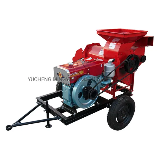 High Effeciency Tractor Mounted Corn Thresher Maize Sheller