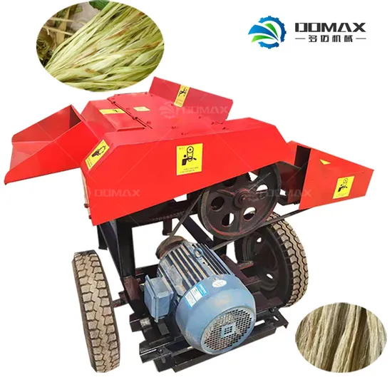 Good Quality Diesel Engine Flax Peeling Machine Fiber Decorticating Machine