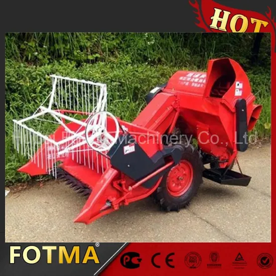 Rice & Wheat Harvesting Machine, Mini Combine Harvester (4LZ-0.6)