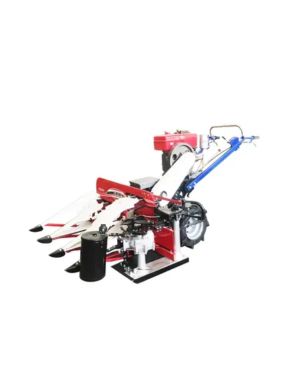 Wheat and rice reaper and binder