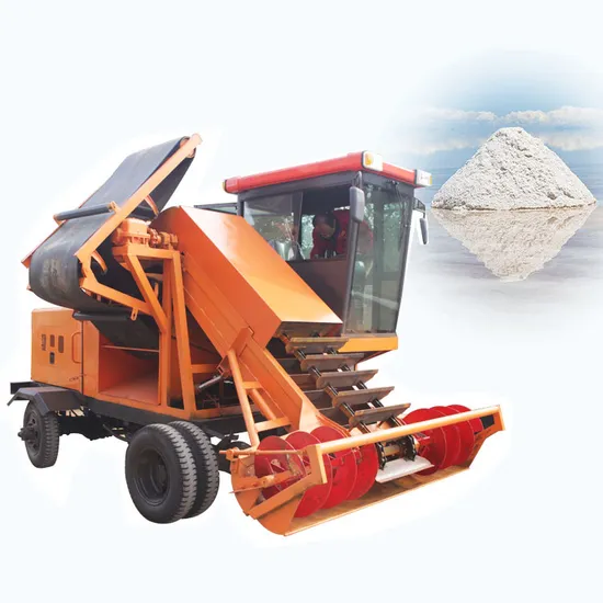Sea Salt Production Machines Processing Salt Harvester