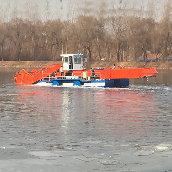 River Trash Collecting Skimmer/River Cleaning Small Boat/Floating Debris Collecting Ship