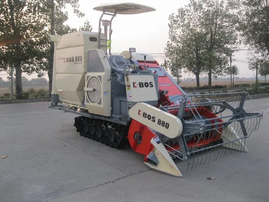 4lz-3.0 Small Full Feed Rice &Wheat Combine Harvester