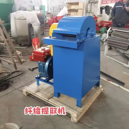 Fiber Extraction Machine for Banana and Pineapple Stems