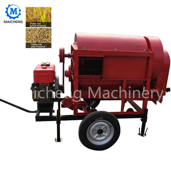 Professional Big Capacity Rice Wheat Thresher Automatic Rice and Wheat Threshing Machine