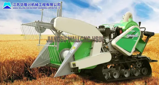 Compact Combine Harvester, Economical Harvester, All-Terrain Farm Equipment, Mini Combine Harvester